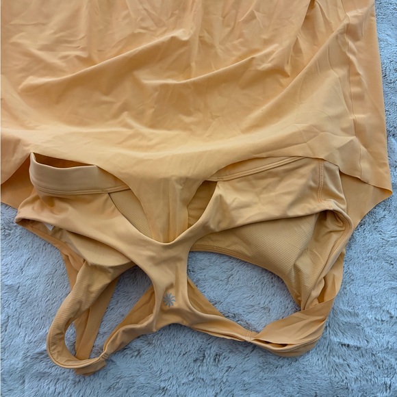 Athleta Orange Tank Top with Built in Bra - Picture 3 of 5